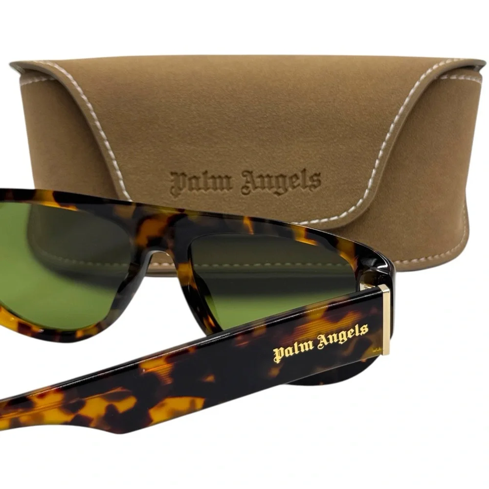 Palm Angels Joshua Sunglasses - Havana Brown / Green - PERI105 6055 - Unisex